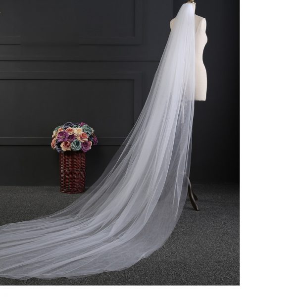 white Wedding Veil